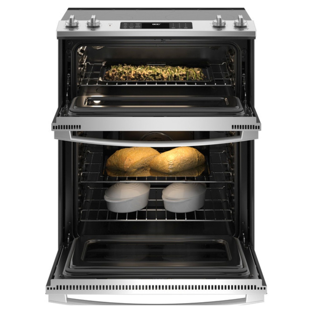 GE-JSS86SPSS-Oven with Bread and Casserole Cooking