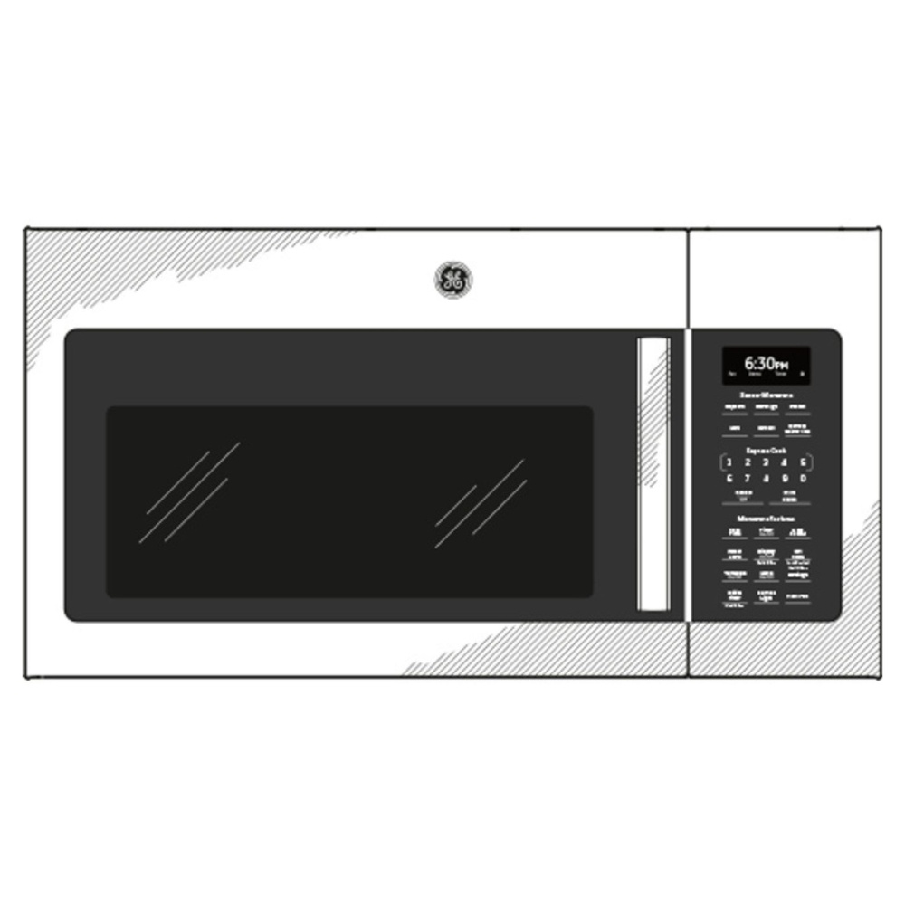 GE-JVM6175YKFS-Diagram of microwave